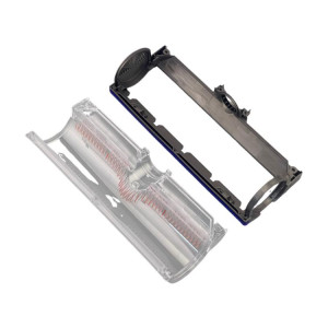 Pour aspirateur Dyson V8/V10, brosses de sol à entraînement direct anti-enchevêtrement, pièces de carrosserie transparentes, style : kits de coque SH18041970-20